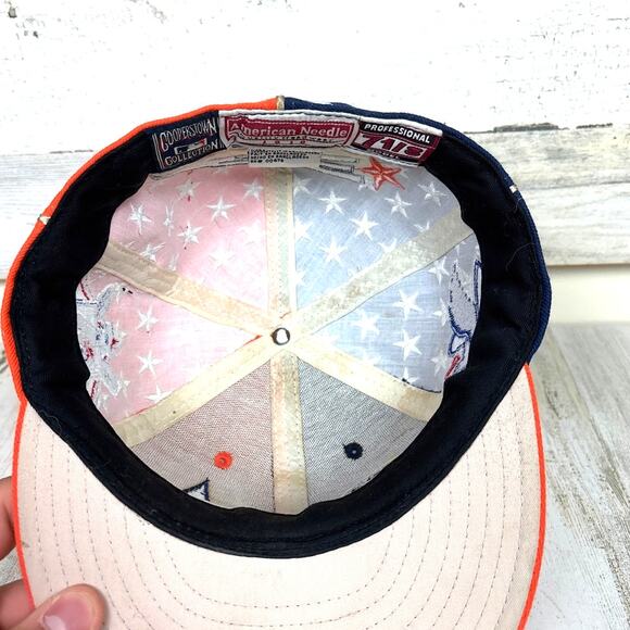 American Needle Vintage 7 1/8 1986 Astros All-Star Embroidered Hat Cap - Picture 6 of 6